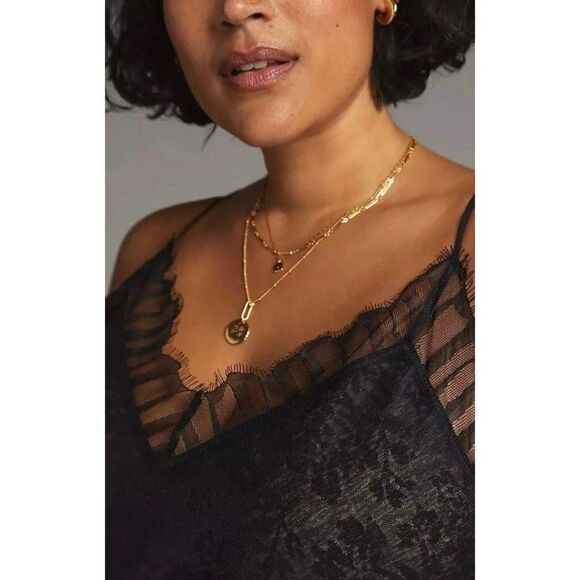 NWT Anthropologie x Current Air Lace Cami Size S - Picture 4 of 10